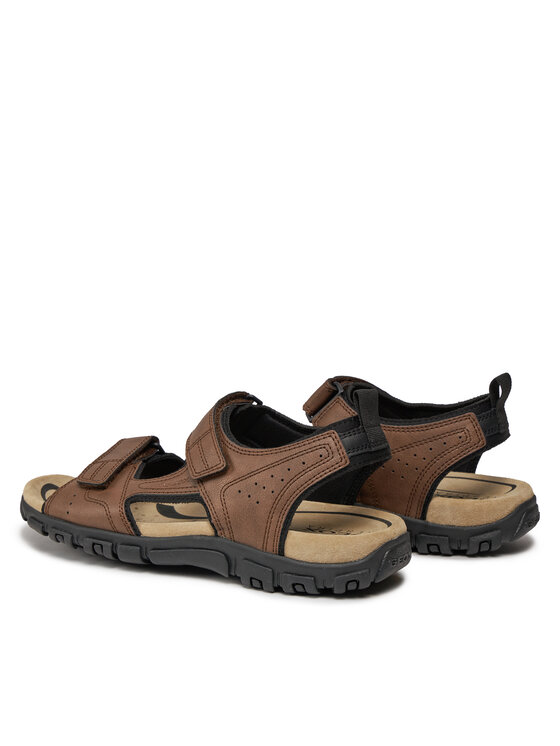 Geox Geox Sandały Uomo Sandal Strada U4524B 000ME C6006 Brązowy