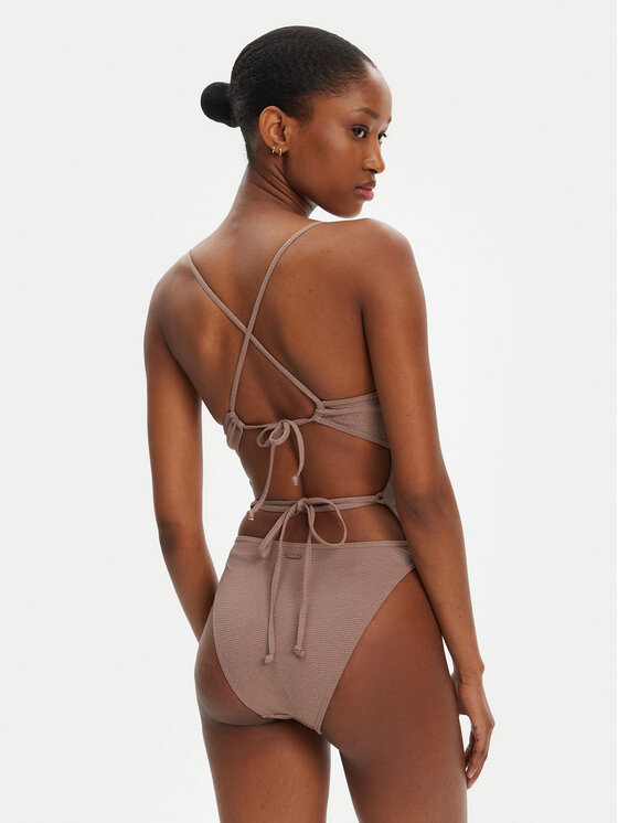 Roxy Roxy Бански костюм Lasca ERJX103712 Кафяв
