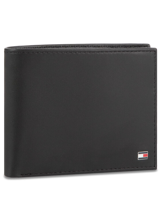 Tommy Hilfiger Tommy Hilfiger Novčanik Eton Trifold AM0AM00657 Crna
