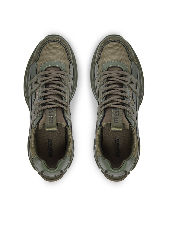 Guess Guess Tenisice FMFUNO ELE12 Zelena