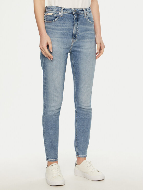 Calvin Klein Jeans Calvin Klein Jeans Jeansy J20J224486 Světle modrá Super Skinny Fit