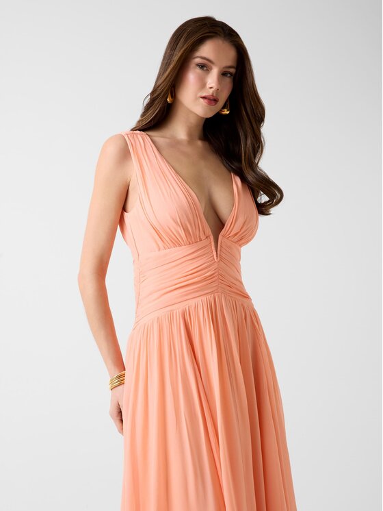 Marciano Guess Marciano Guess Vsakodnevna obleka 182358 Oranžna Classic Fit