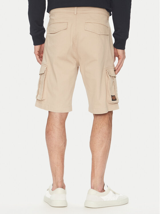 Aeronautica Militare Aeronautica Militare Pantaloncini di tessuto 251BE256CT3511 Beige Regular Fit