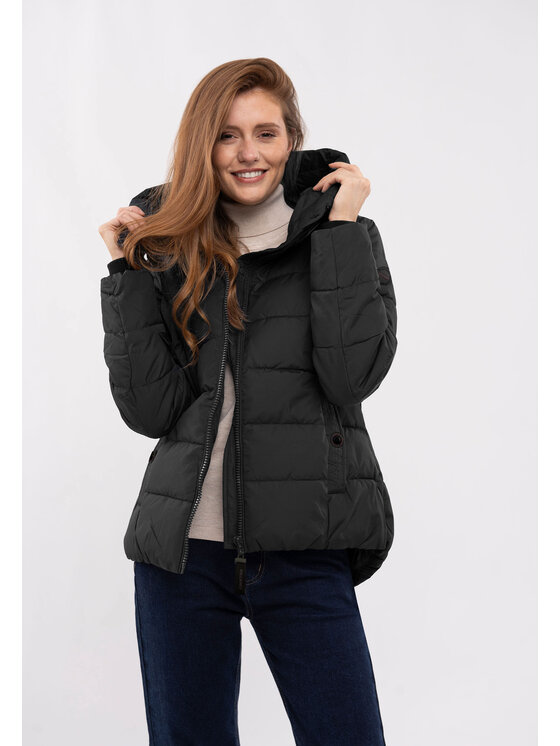 Volcano Damska 'Kurtka puchowa, rozmiar M, Czarna, J-NEVIS