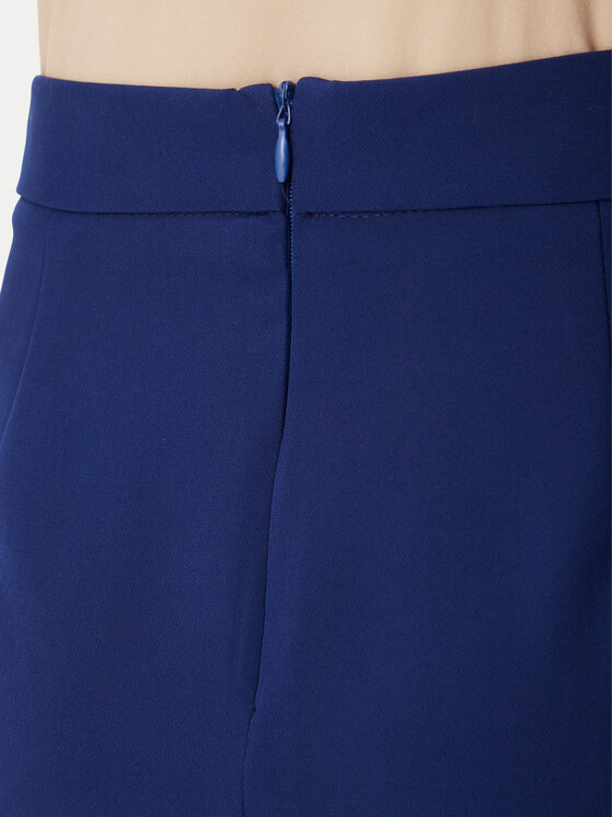 Maryley Maryley Fustă mini 26EB710/43FR Bleumarin Regular Fit