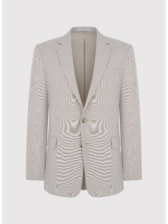 Pako Lorente Pako Lorente Marynarka P25SF-3G-030 Beżowy Slim Fit
