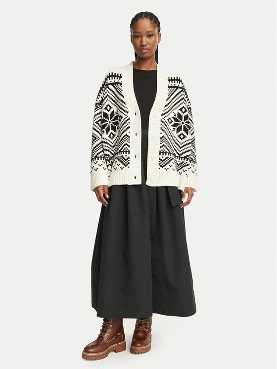 Weekend Max Mara Weekend Max Mara Кардиган Belgio 2625346072 Чорний Relaxed Fit