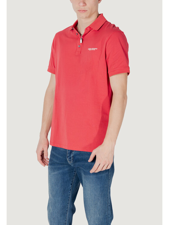 Armani Exchange Armani Exchange Polo 10909 Rosso Comfort Fit
