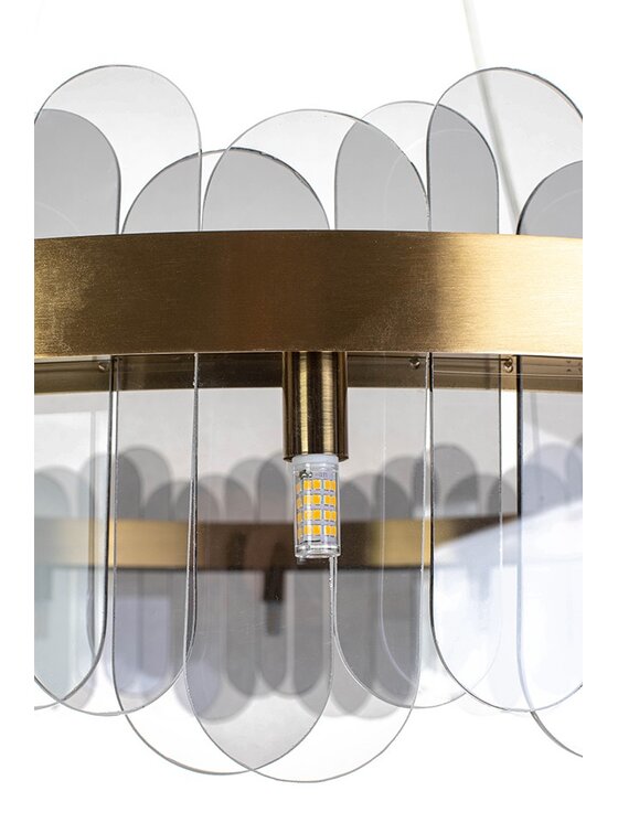 MIAhome MIAhome Lampa wisząca NEMO 100 złota Złoty