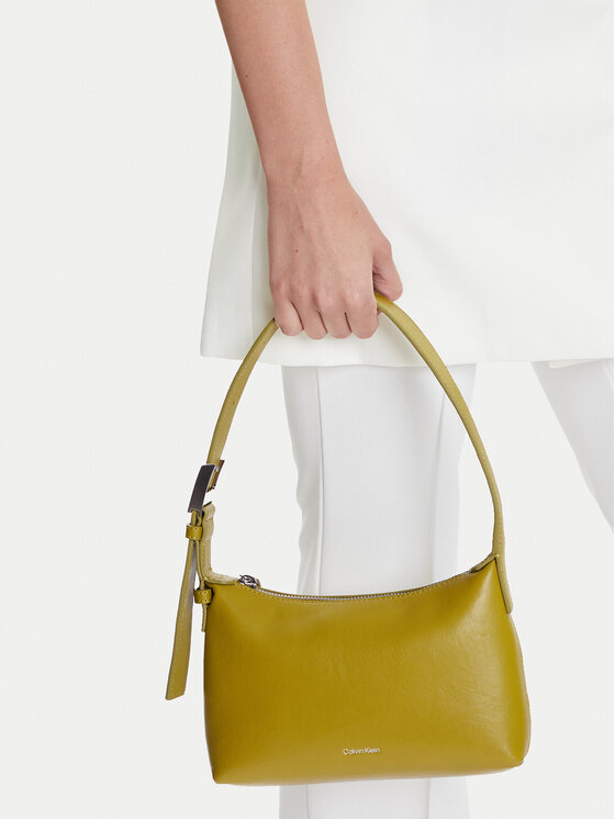 Calvin Klein Calvin Klein Torebka Hardware Handle Mini Bag K60K613027 Żółty