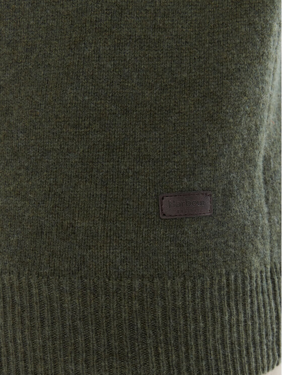 Barbour Barbour Пуловер Patch Half Zip MKN0585OL51 Зелен Regular Fit