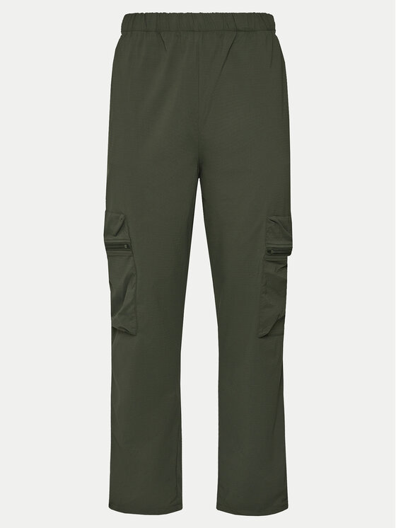 Rains Rains Штани з тканини Tomar Pants Regular 19300 Зелений Regular Fit