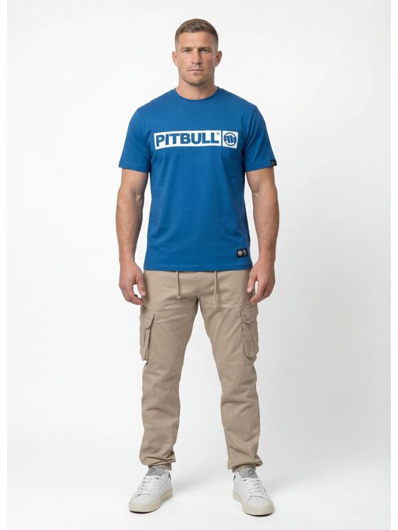 PITBULL PITBULL T-Shirt HILLTOP Niebieski Regular Fit