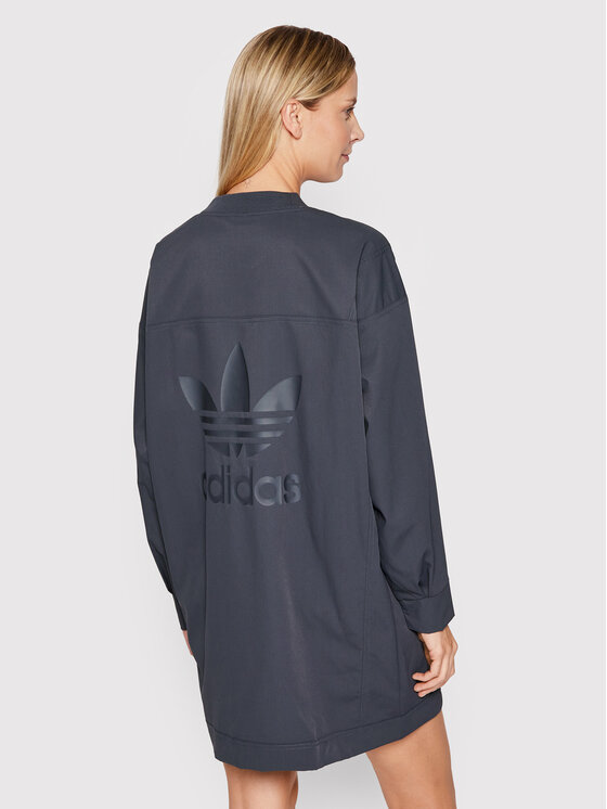 adidas Robe de jour adicolor Classics HC4552 Bleu marine Loose Fit Modivo