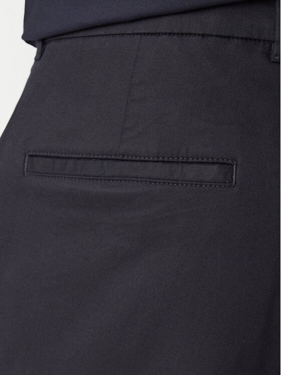 BOSS BOSS Kalhoty z materiálu C-Perin 50555842 Tmavomodrá Slim Fit