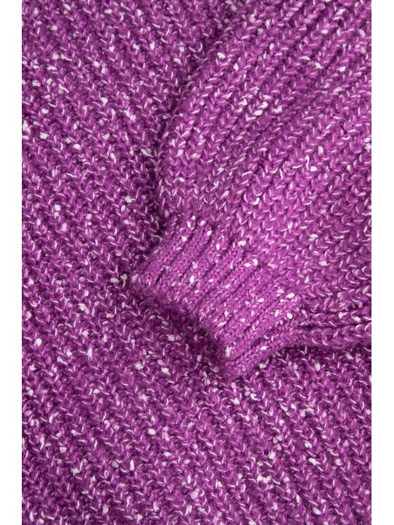 Coccodrillo Coccodrillo Sweter ZC6172103HGJ-016 Fioletowy Regular Fit