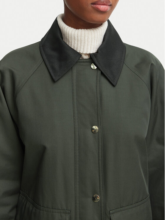 Marella Marella Kurtka przejściowa Rafia 2625026011 Zielony ciemny Regular Fit