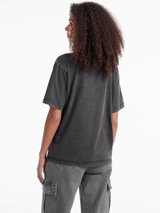 Guess Jeans Guess Jeans T-Shirt 177619 Černá Classic Fit