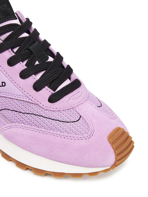 KARL LAGERFELD KARL LAGERFELD Laisvalaikio batai KL61124E Violetinė