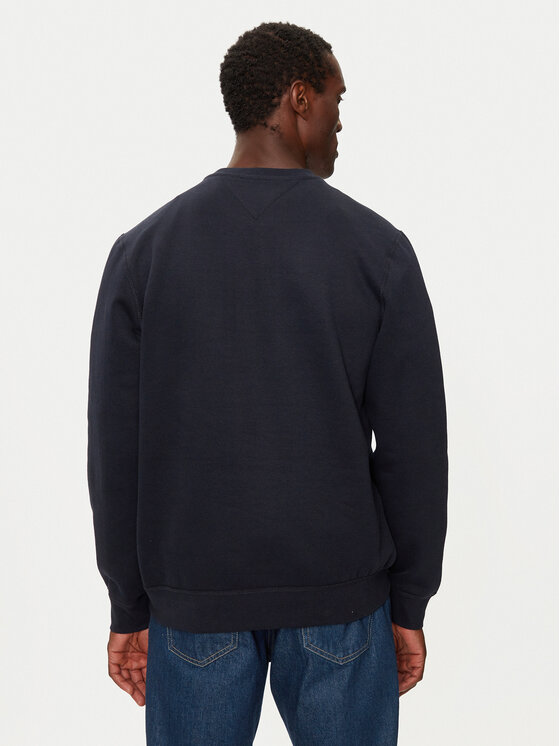 Tommy Hilfiger Tommy Hilfiger Pulóver Essential MW0MW37232 Sötétkék Regular Fit