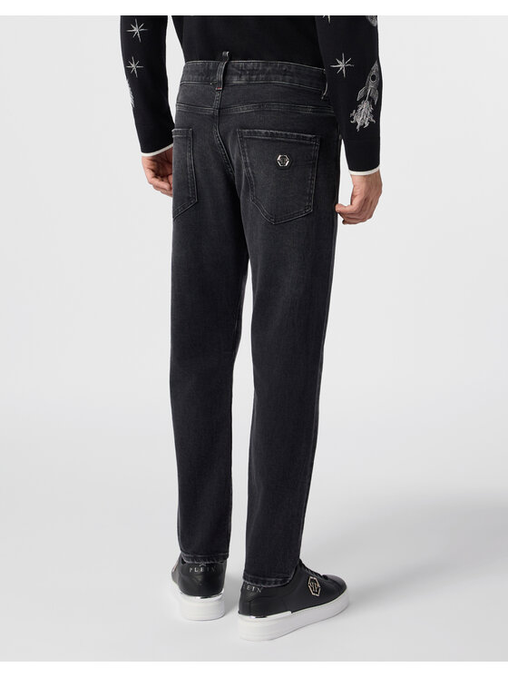 PHILIPP PLEIN PHILIPP PLEIN Jeansy 31243 Czarny Skinny Fit