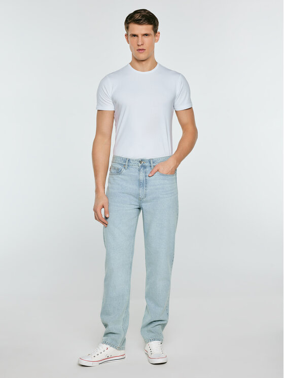 BIG STAR BIG STAR Jeansy ZACK Niebieski Loose Fit
