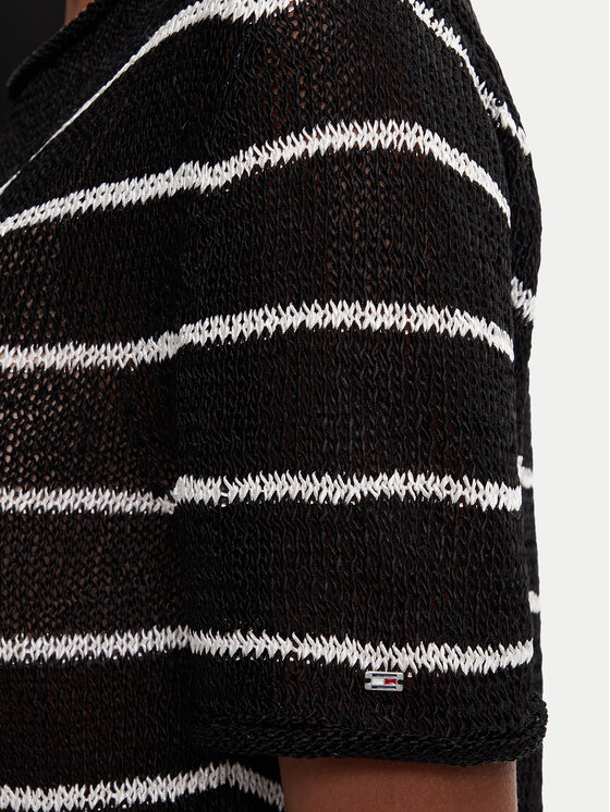 Tommy Hilfiger Tommy Hilfiger Svetr WW0WW46522 Černá Regular Fit
