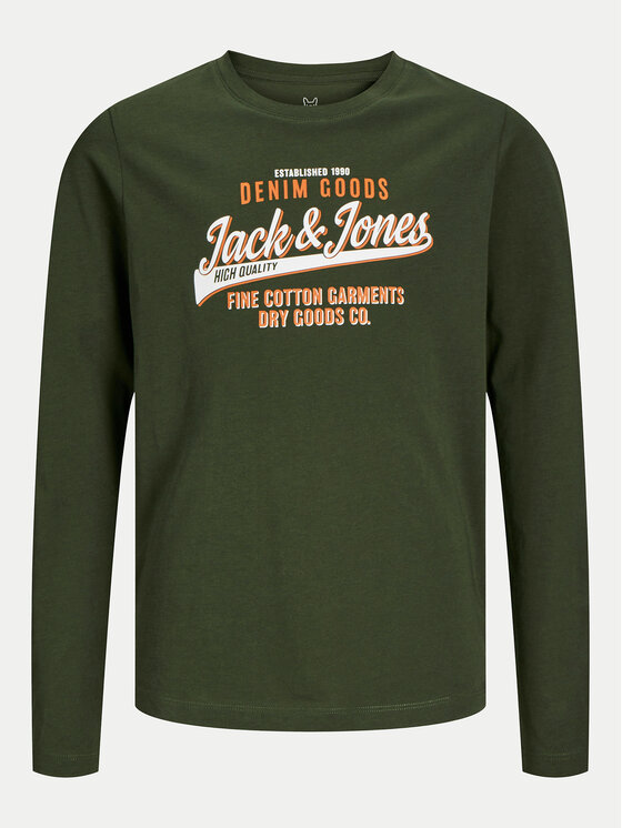 Jack&Jones Junior Jack&Jones Junior Majica Logo 12258882 Zelena Regular Fit