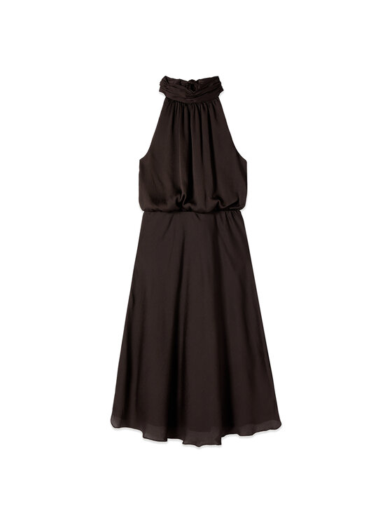 Oltre Oltre Sukienka wieczorowa 7099J000994N022 Brązowy Regular Fit