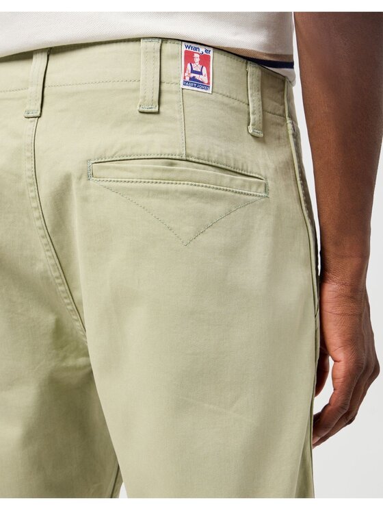 Wrangler Wrangler Pantaloncini di tessuto CJ CHINO SHORTS Beige Regular Fit
