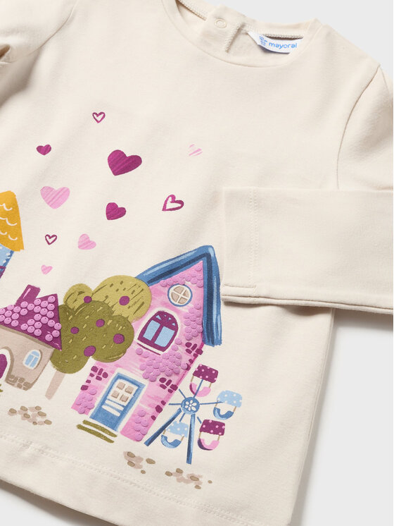 Mayoral Mayoral Set majica i leggins 2.772 Ružičasta Regular Fit