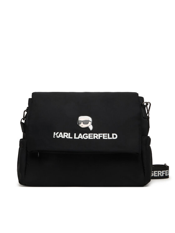 Karl Lagerfeld Kids Karl Lagerfeld Kids Taška na kočík Newborn D2 Z31193 Čierna