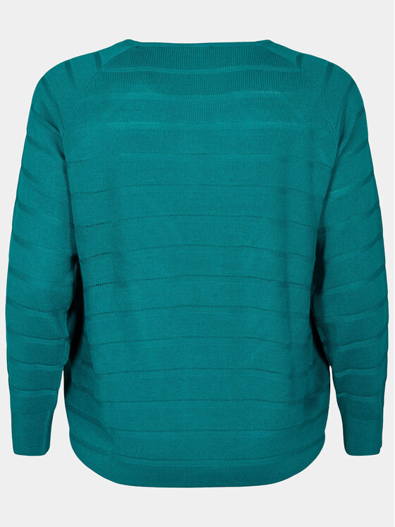 Zizzi Zizzi Kampsun M61198A Roheline Regular Fit