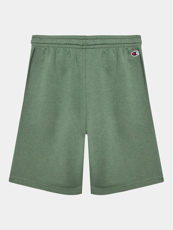 Champion Champion Szorty sportowe 306361 Zielony Regular Fit