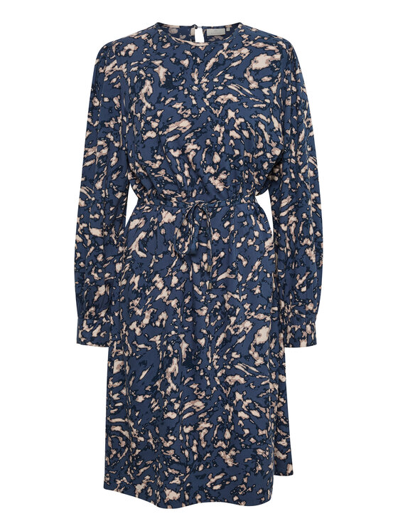 Kaffe Kaffe Kleid für den Alltag Via 10507206 Dunkelblau Regular Fit