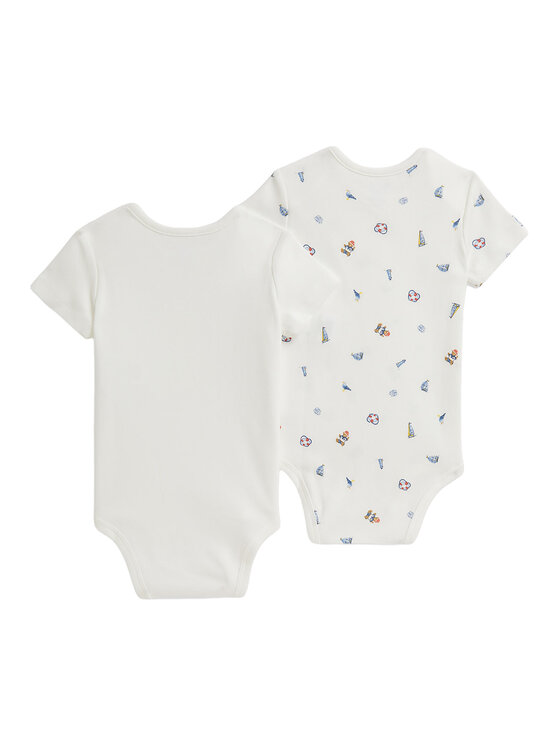 Polo Ralph Lauren Polo Ralph Lauren Souprava dětských body 320B14078001 Bílá