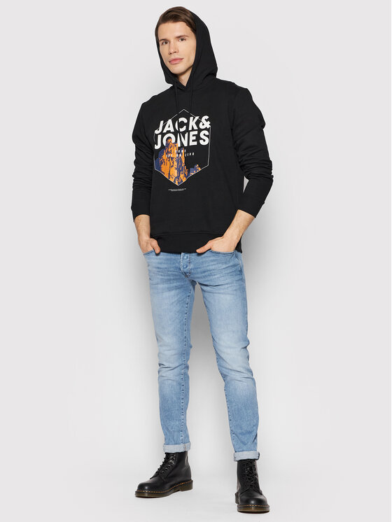 Felpa Kalf 12202138 Nero Regular Fit