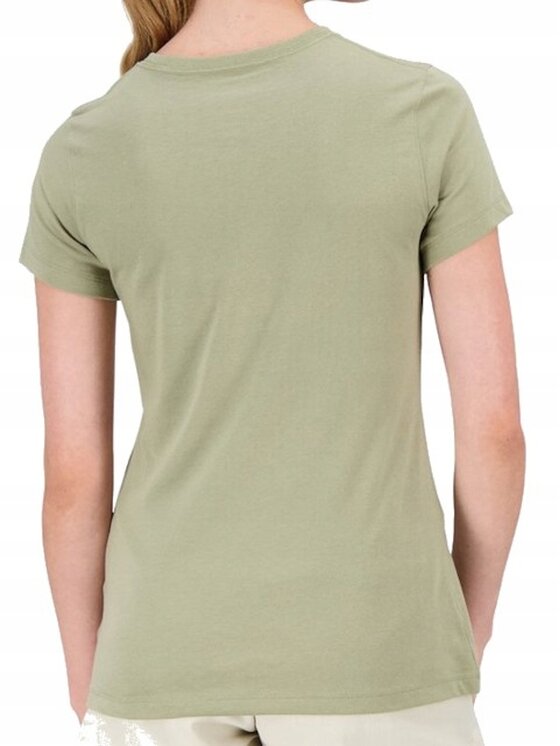 New Balance New Balance T-Shirt WT03816OLF Zielony Standard Fit