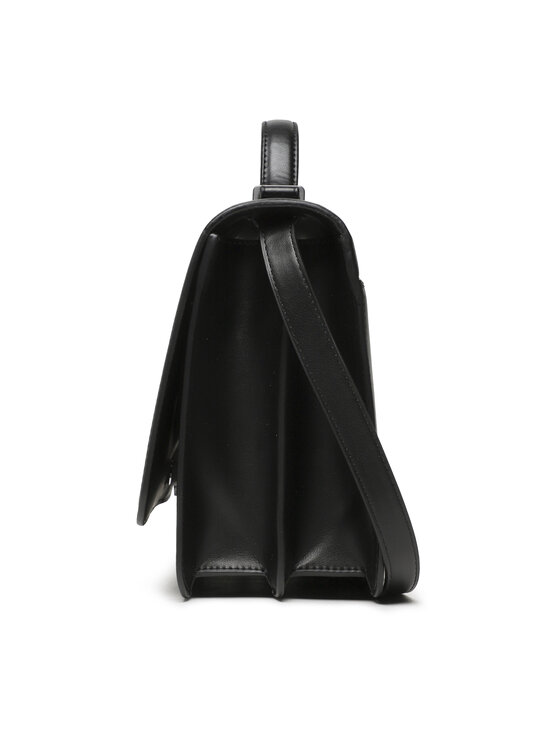 Borsetta Bar Hardware Tote Md K60K610731 Nero