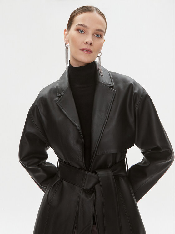 Calvin Klein Calvin Klein Trencis K20K206719 Melns Regular Fit