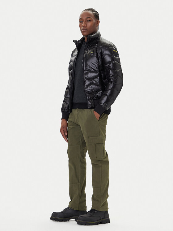 Blauer Blauer Пухено яке 25WBLUC03075 Черен Regular Fit