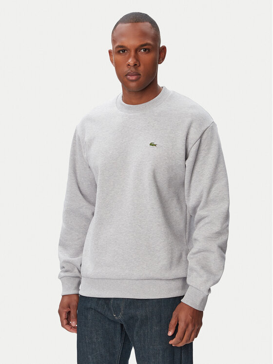Lacoste Hanorac SH8868 Gri deschis Regular Fit