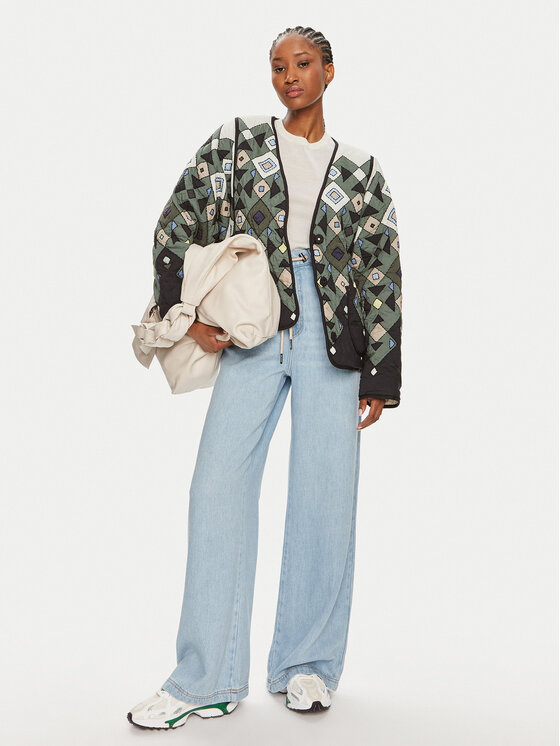 Munthe Munthe Kurtka przejściowa Osi 242150224202 Kolorowy Loose Fit