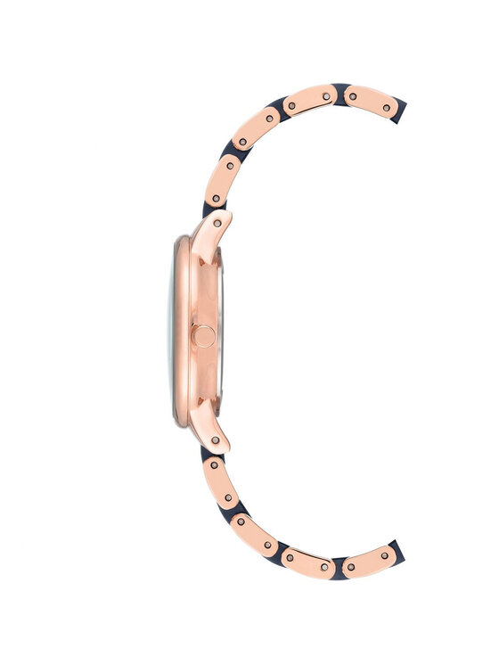 Anne Klein Anne Klein Zegarek AK-3344NVRG Niebieski