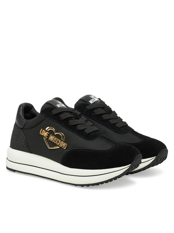 LOVE MOSCHINO LOVE MOSCHINO Sneakersy JA15074G1MINA00A Čierna
