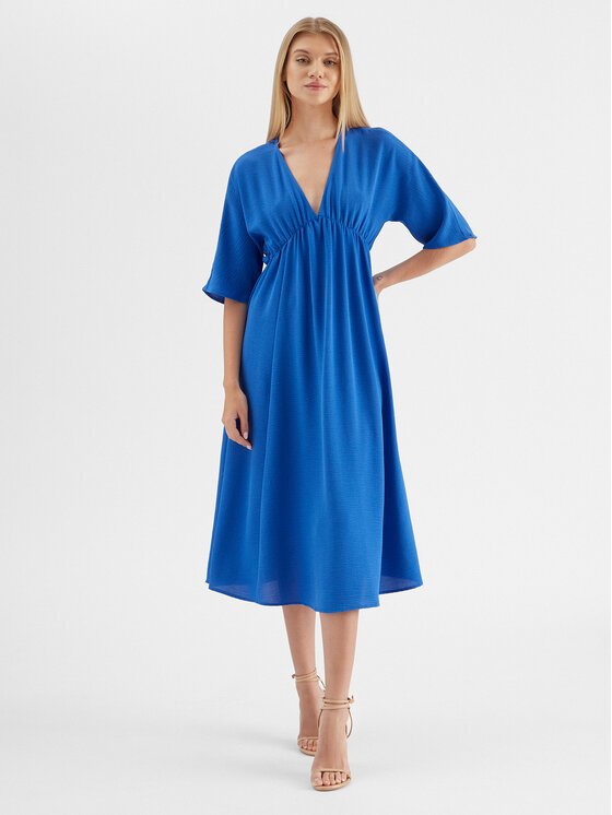 Noisy May Kleid für den Alltag Ellen 27027117 Blau Loose Fit | Modivo.at