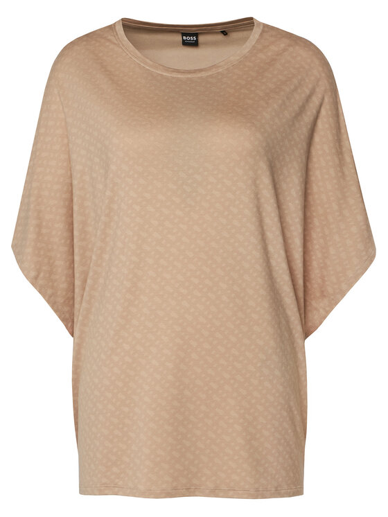 BOSS BOSS Pyjama-T-Shirt 50561029 Beige Oversize