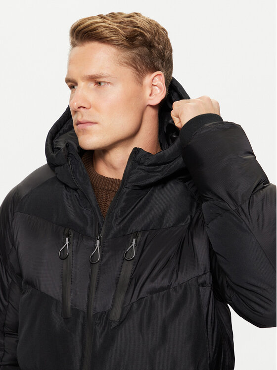 Blend Blend Ziemas jaka 20717222 Melns Regular Fit
