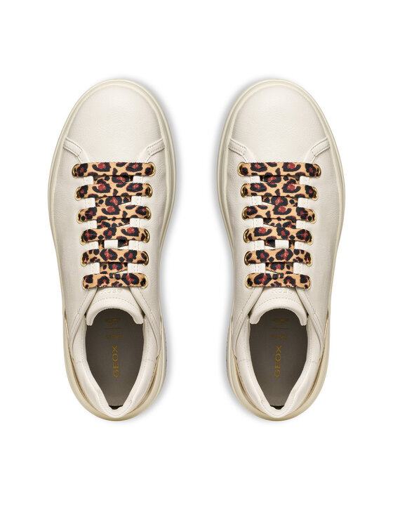 Geox Geox Sneakersy D Spherica Ecub-2 D56WVD 0BCBN C1327 Bílá