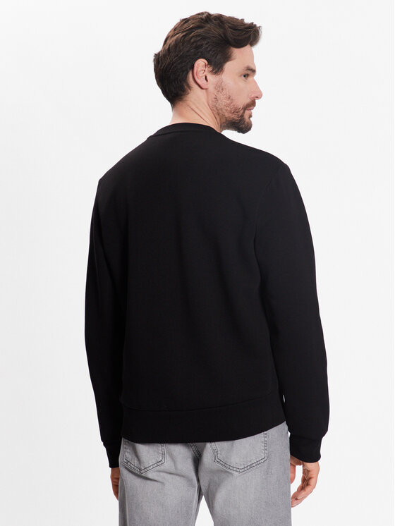 Lacoste Lacoste Majica dugih rukava SH9608 Crna Regular Fit